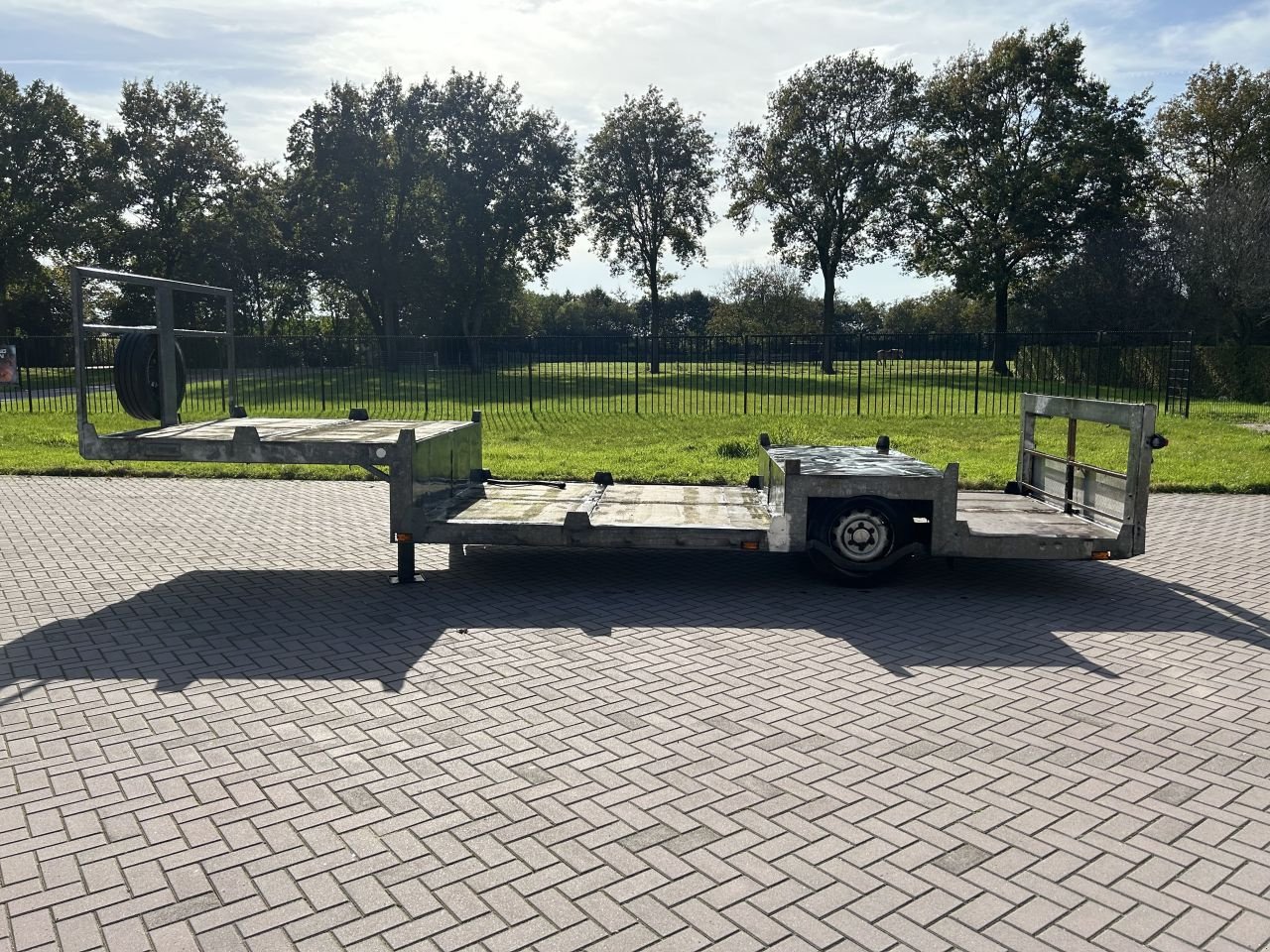 PKW-Anhänger a típus Sonstige Be oplegger ( om dixi wc te lade VELDHUIZEN 5.6 ton, Gebrauchtmaschine ekkor: Putten (Kép 5)
