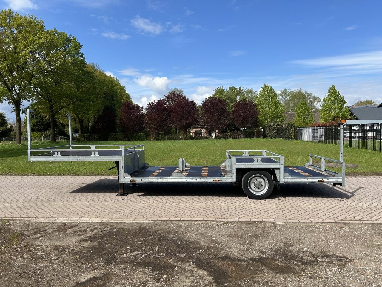 PKW-Anhänger typu Sonstige Be oplegger (om dixi wc te laden kuiper 5 ton 2018, Gebrauchtmaschine w Putten (Zdjęcie 2)