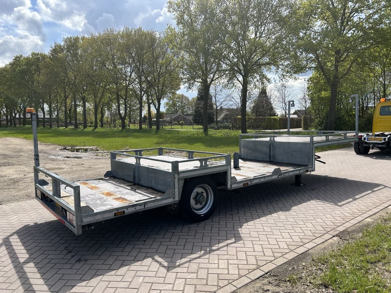 PKW-Anhänger a típus Sonstige Be oplegger (om dixi wc te laden kuiper 5 ton 2018, Gebrauchtmaschine ekkor: Putten (Kép 5)