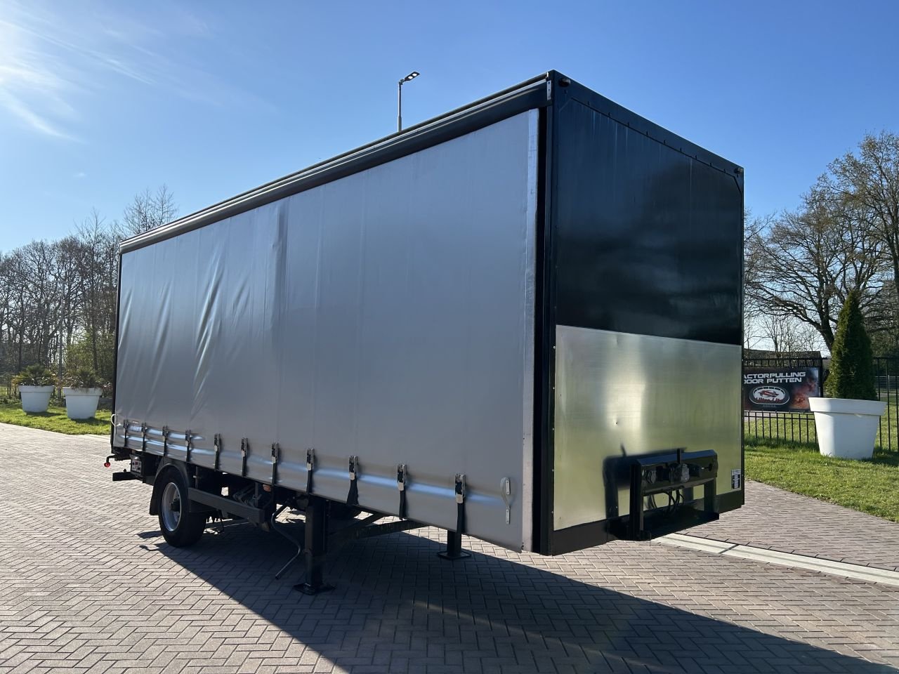 PKW-Anhänger des Typs Sonstige be oplegger schuifzeilen 5.5 ton laadklep 1000 kg, Gebrauchtmaschine in Putten (Bild 5)