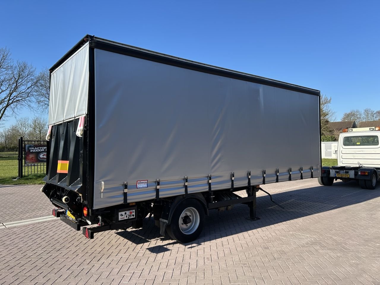 PKW-Anhänger des Typs Sonstige be oplegger schuifzeilen 5.5 ton laadklep 1000 kg, Gebrauchtmaschine in Putten (Bild 4)