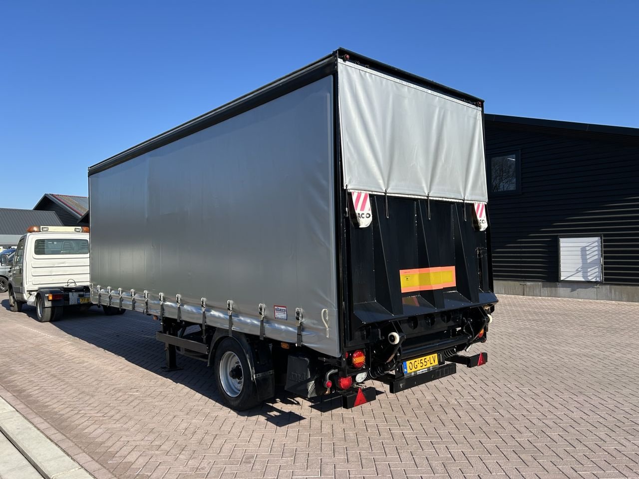 PKW-Anhänger des Typs Sonstige be oplegger schuifzeilen 5.5 ton laadklep 1000 kg, Gebrauchtmaschine in Putten (Bild 8)