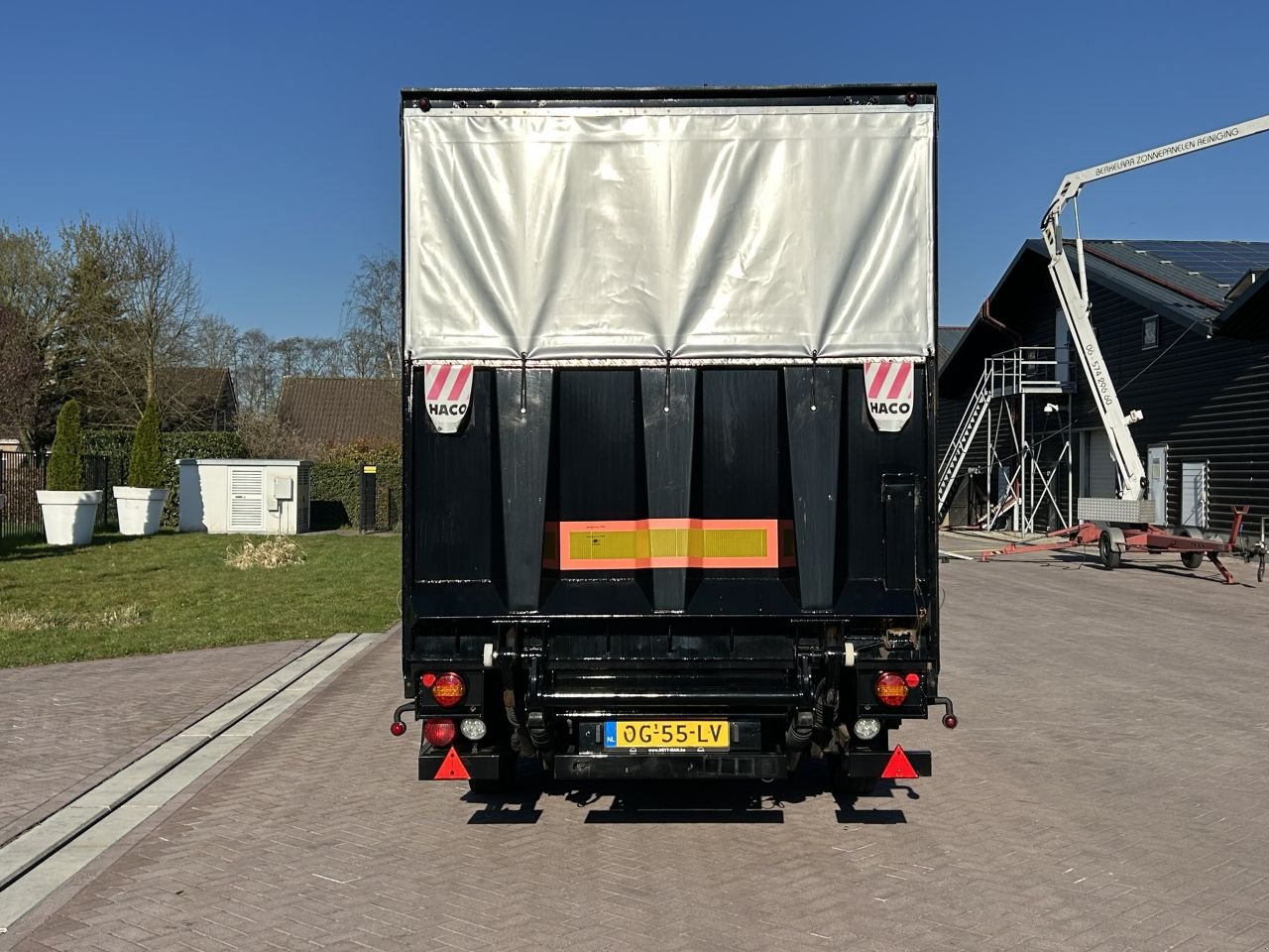 PKW-Anhänger des Typs Sonstige be oplegger schuifzeilen 5.5 ton laadklep 1000 kg, Gebrauchtmaschine in Putten (Bild 9)