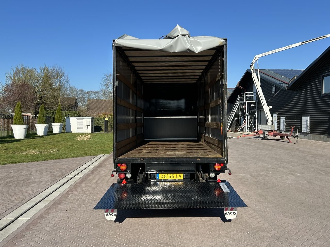 PKW-Anhänger des Typs Sonstige be oplegger schuifzeilen 5.5 ton laadklep 1000 kg, Gebrauchtmaschine in Putten (Bild 10)