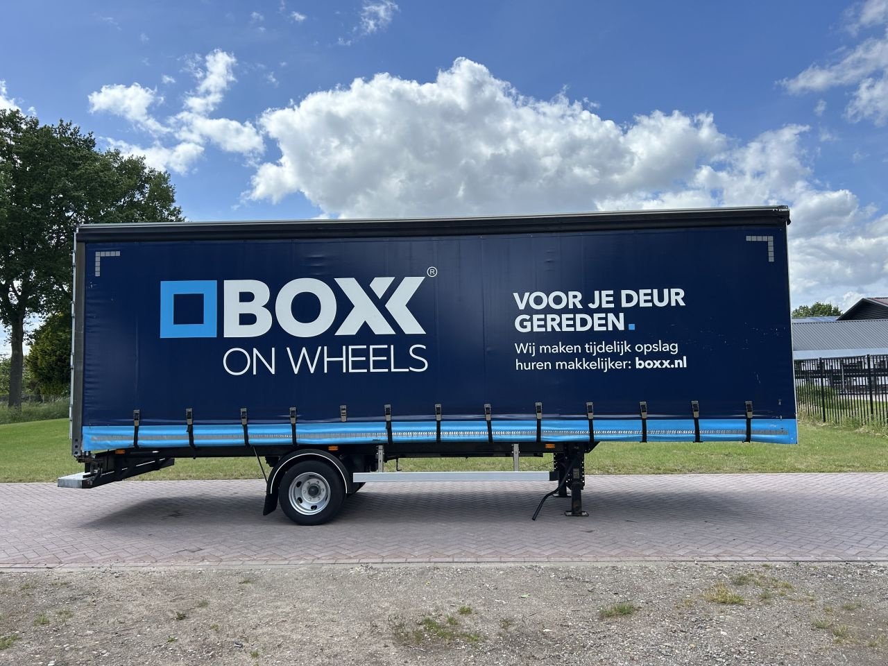 PKW-Anhänger des Typs Sonstige be oplegger schuifzeilen BE-COMBI 7 TON (2018), Gebrauchtmaschine in Putten (Bild 2)