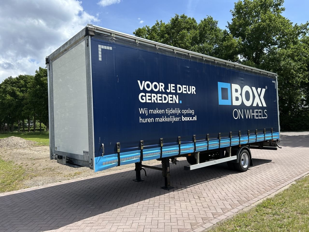 PKW-Anhänger des Typs Sonstige be oplegger schuifzeilen BE-COMBI 7 TON (2018), Gebrauchtmaschine in Putten (Bild 3)