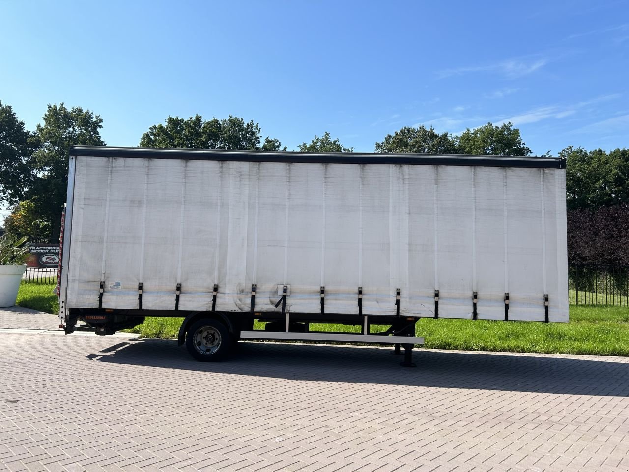 PKW-Anhänger des Typs Sonstige be oplegger schuifzeilen be oplegger schuifzeilen NEFRA 7 ton laadklep 1000 kg, Gebrauchtmaschine in Putten (Bild 3)