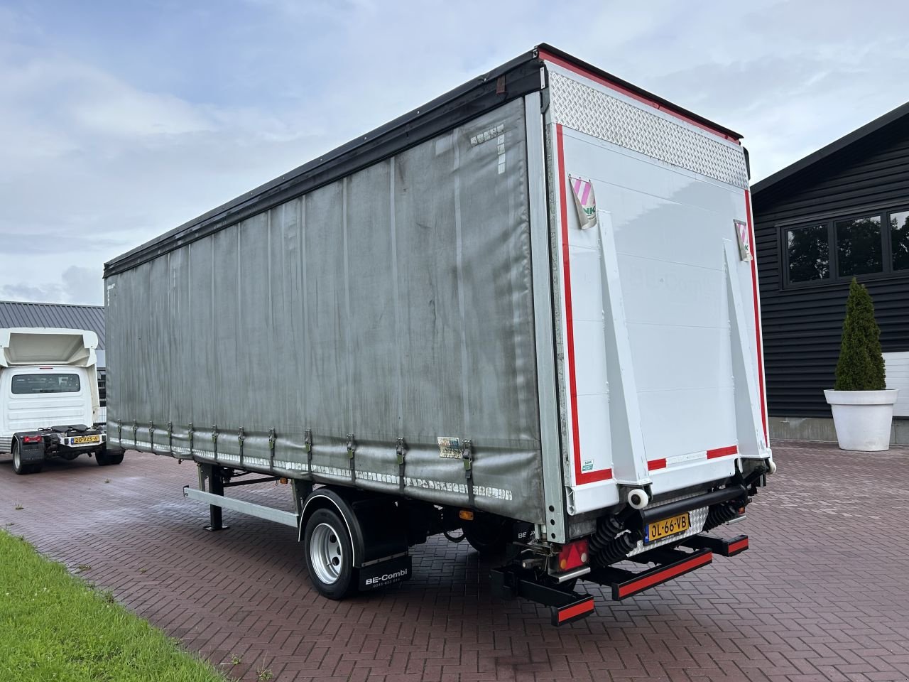 PKW-Anhänger Türe ait Sonstige be oplegger schuifzeilen-dak combi 7 TON, Gebrauchtmaschine içinde Putten (resim 4)