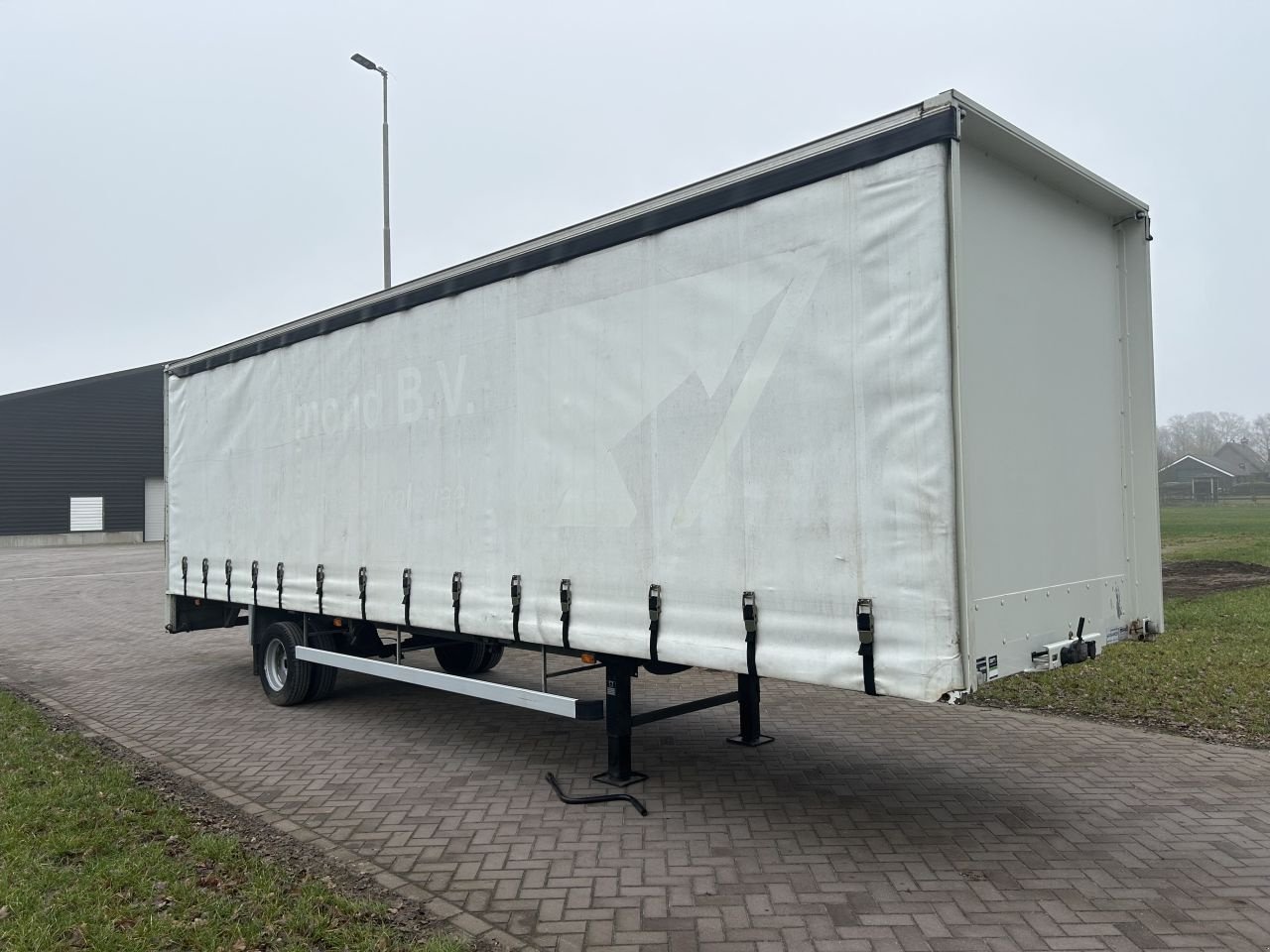 PKW-Anhänger Türe ait Sonstige be oplegger schuifzeilen Veldhuizen 5.5 ton, Gebrauchtmaschine içinde Putten (resim 3)