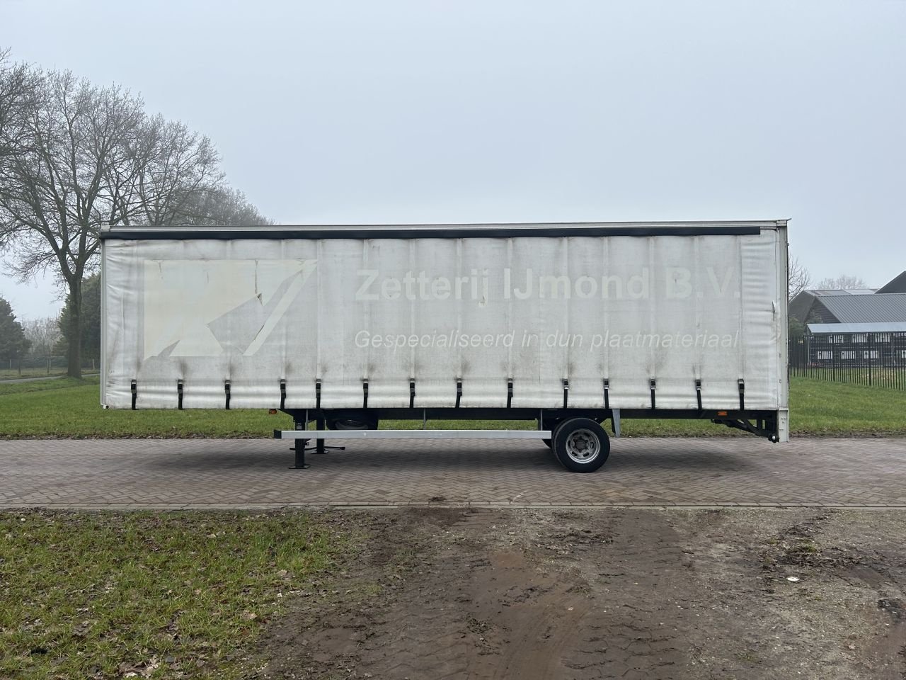 PKW-Anhänger Türe ait Sonstige be oplegger schuifzeilen Veldhuizen 5.5 ton, Gebrauchtmaschine içinde Putten (resim 2)