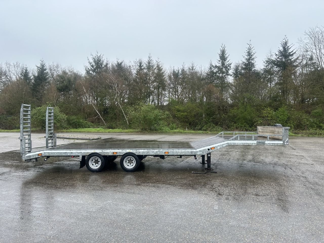 PKW-Anhänger типа Sonstige be oplegger semi dieplader 8 ton VELDHUIZEN, Gebrauchtmaschine в Putten (Фотография 6)