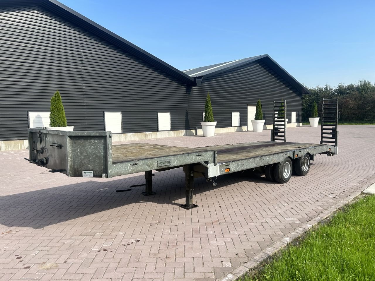 PKW-Anhänger typu Sonstige be oplegger semi dieplader be oplegger semi dieplader 10 ton Veldhuizen, Gebrauchtmaschine w Putten (Zdjęcie 2)