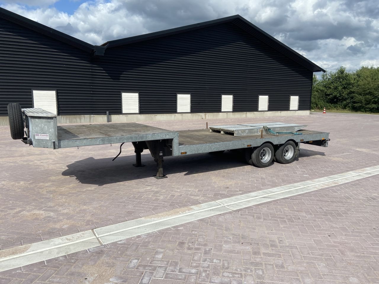 PKW-Anhänger del tipo Sonstige Be oplegger semi dieplader Kuiper 9 ton, Gebrauchtmaschine In Putten (Immagine 1)