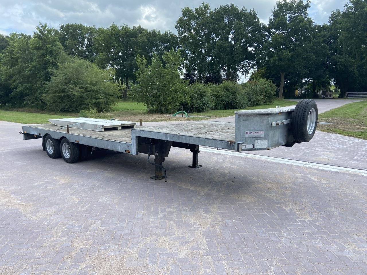 PKW-Anhänger del tipo Sonstige Be oplegger semi dieplader Kuiper 9 ton, Gebrauchtmaschine In Putten (Immagine 3)