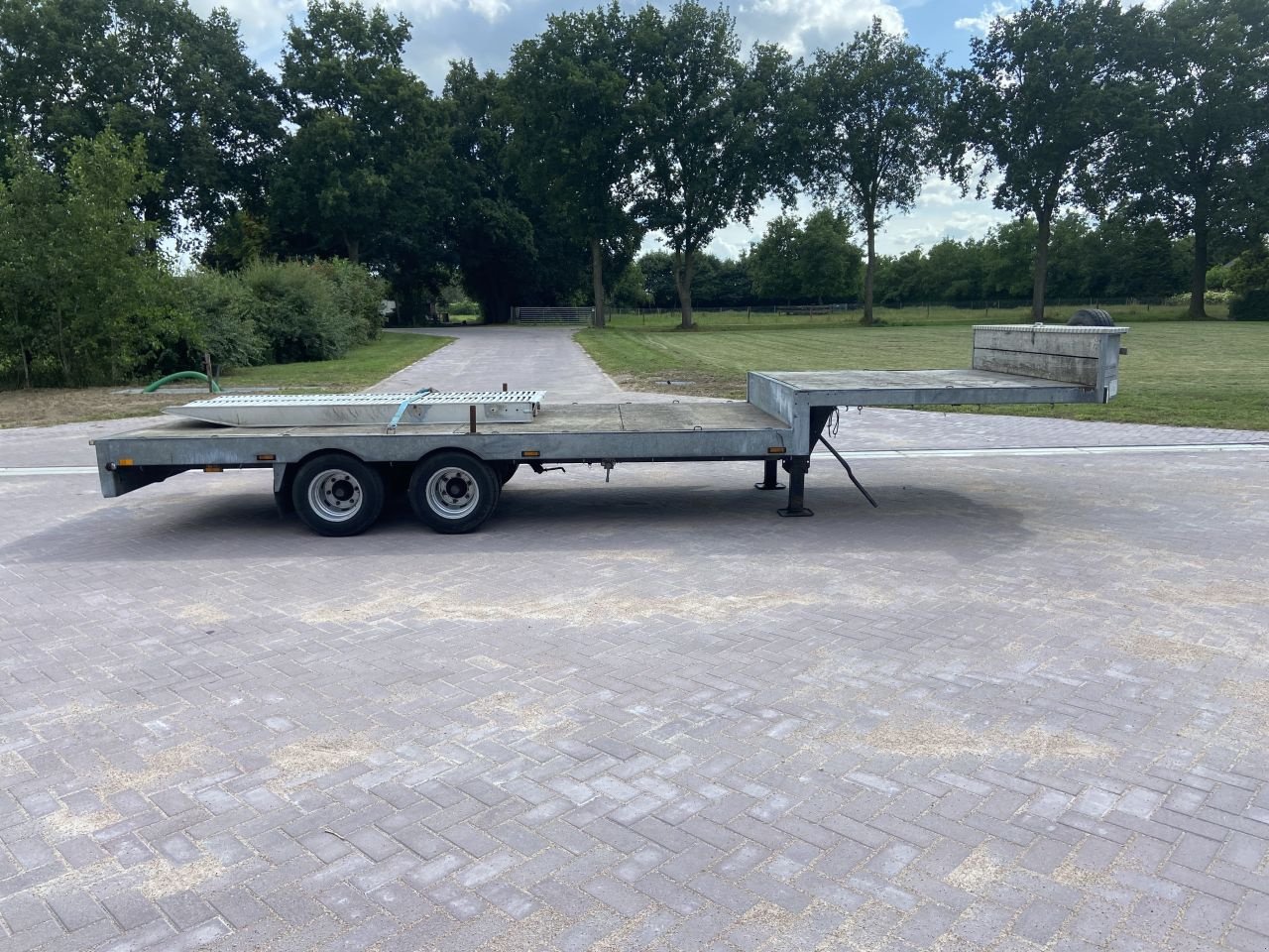 PKW-Anhänger del tipo Sonstige Be oplegger semi dieplader Kuiper 9 ton, Gebrauchtmaschine In Putten (Immagine 4)