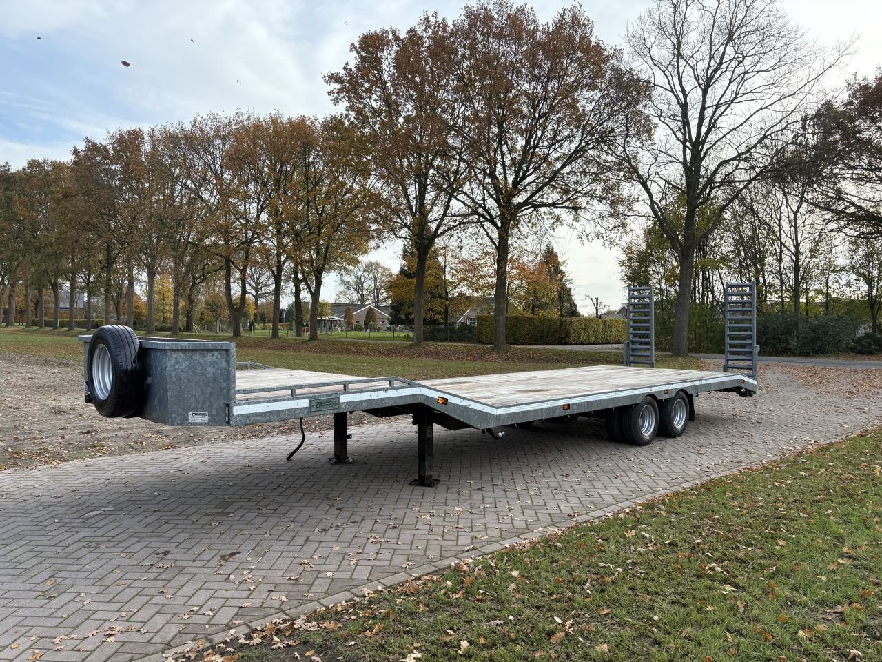 PKW-Anhänger a típus Sonstige be oplegger semi dieplader Veldhuizen 10 TON (2.35 BREED, Gebrauchtmaschine ekkor: Putten (Kép 4)