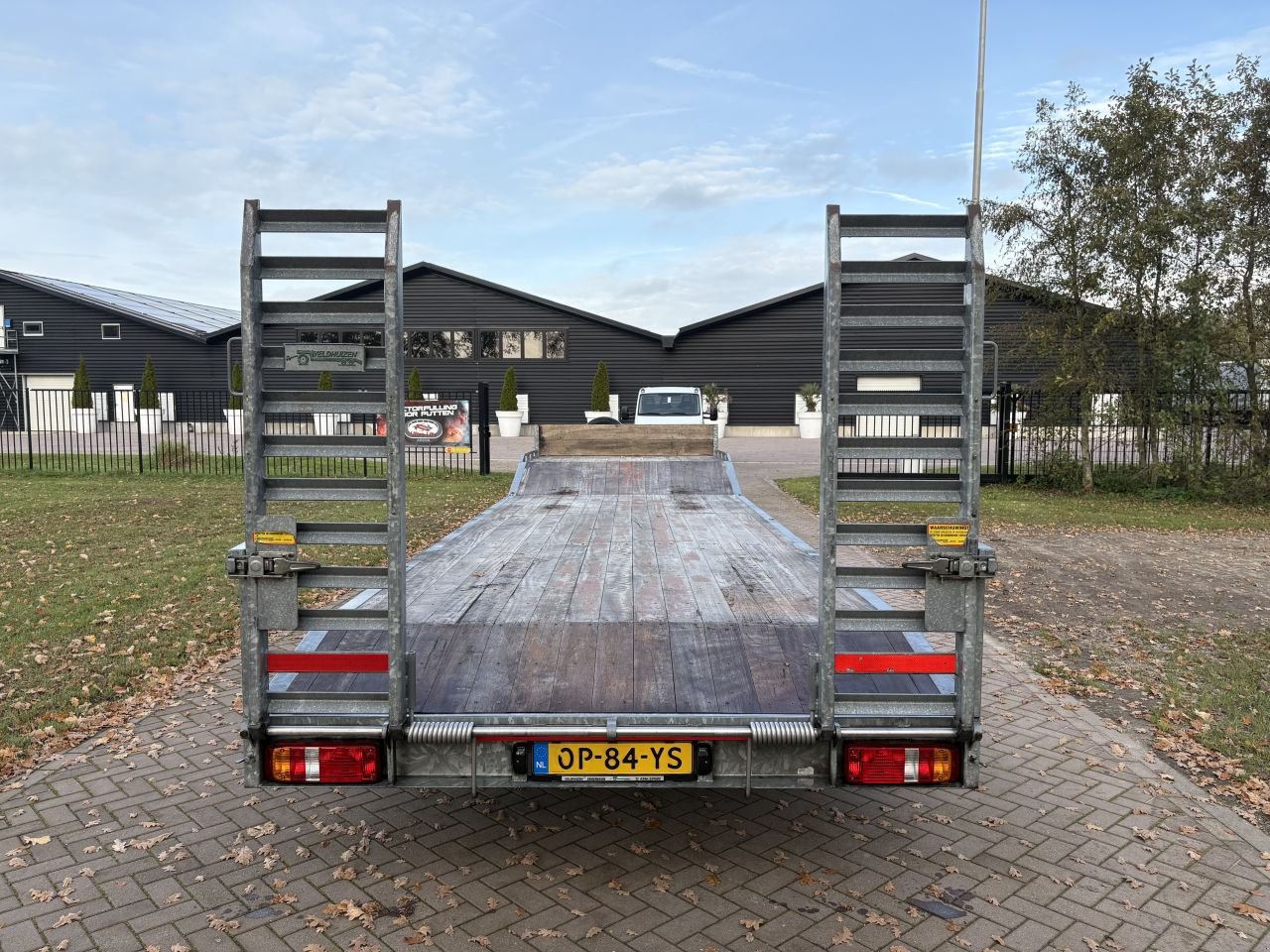 PKW-Anhänger a típus Sonstige be oplegger semi dieplader Veldhuizen 10 TON (2.35 BREED, Gebrauchtmaschine ekkor: Putten (Kép 7)