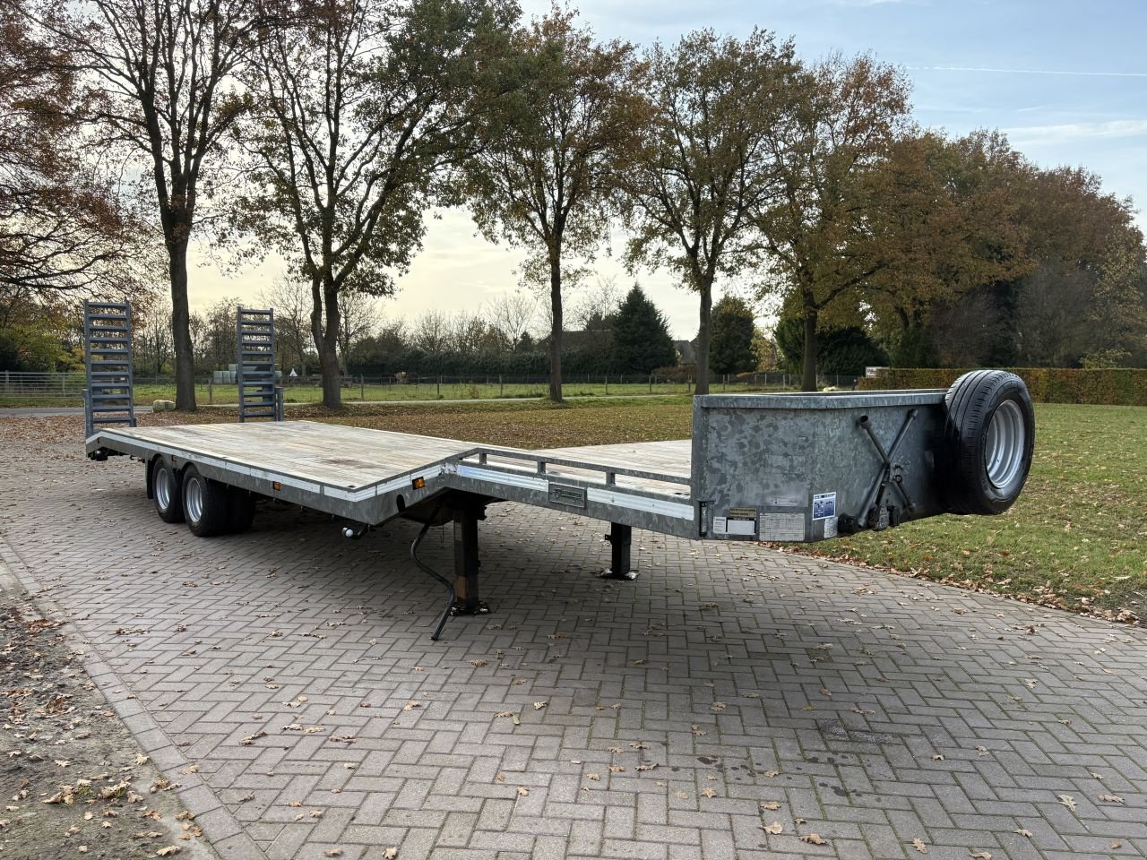 PKW-Anhänger a típus Sonstige be oplegger semi dieplader Veldhuizen 10 TON (2.35 BREED, Gebrauchtmaschine ekkor: Putten (Kép 3)