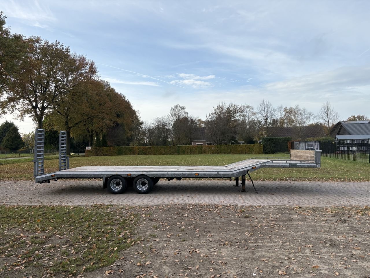 PKW-Anhänger a típus Sonstige be oplegger semi dieplader Veldhuizen 10 TON (2.35 BREED, Gebrauchtmaschine ekkor: Putten (Kép 2)
