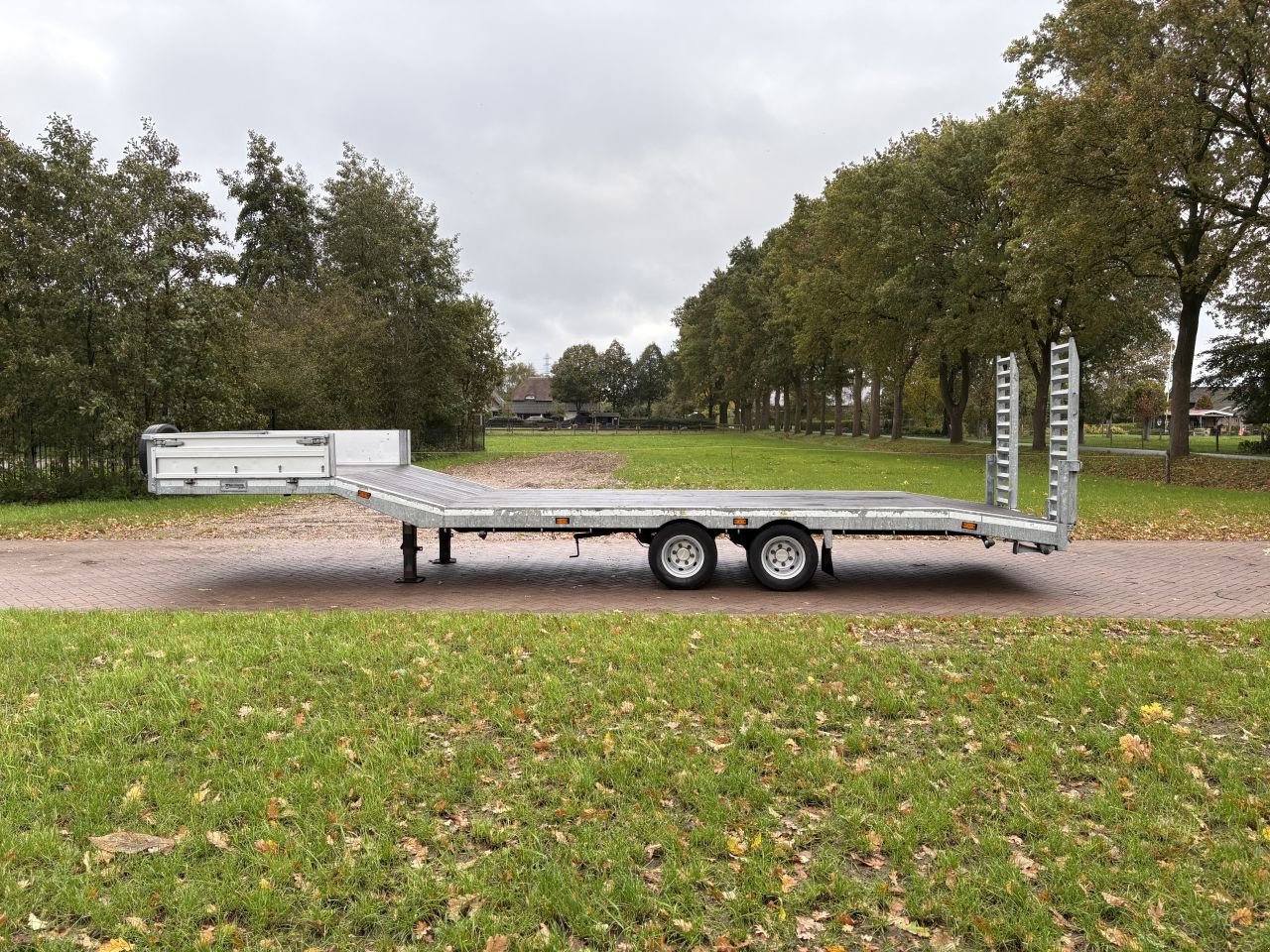 PKW-Anhänger tipa Sonstige be oplegger semi dieplader Veldhuizen 8 TON 2014, Gebrauchtmaschine u Putten (Slika 2)