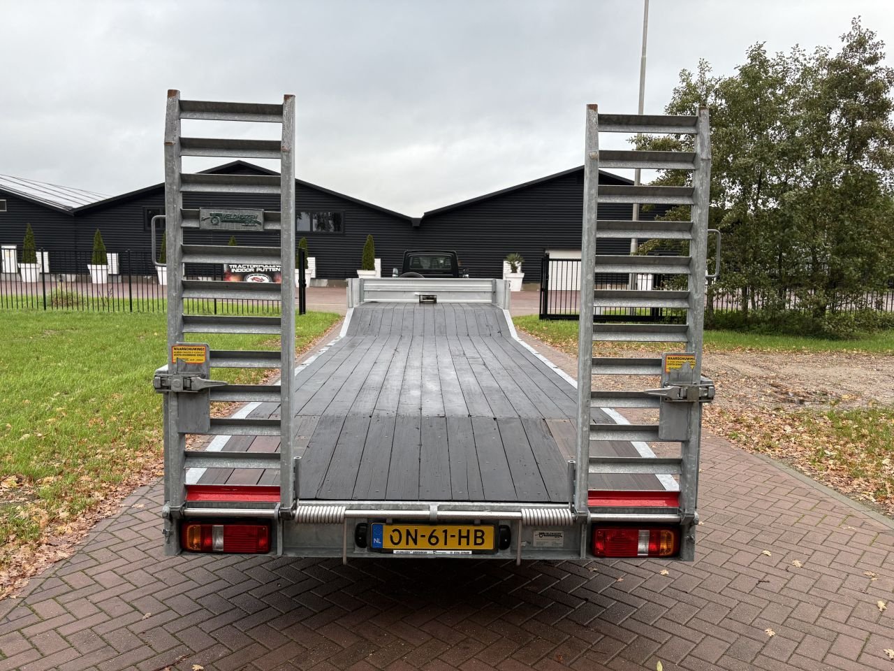 PKW-Anhänger tipa Sonstige be oplegger semi dieplader Veldhuizen 8 TON 2014, Gebrauchtmaschine u Putten (Slika 8)