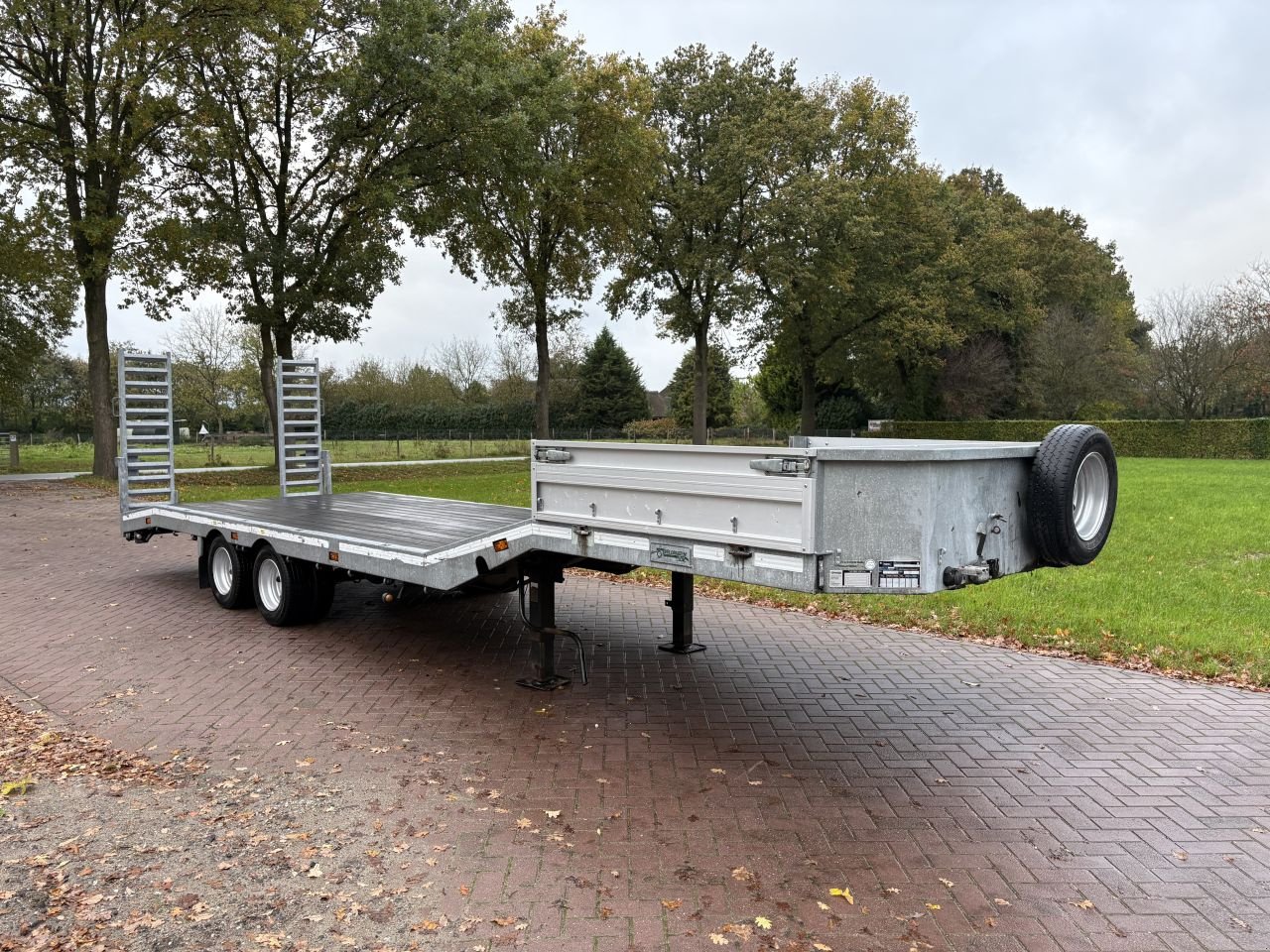 PKW-Anhänger tipa Sonstige be oplegger semi dieplader Veldhuizen 8 TON 2014, Gebrauchtmaschine u Putten (Slika 5)