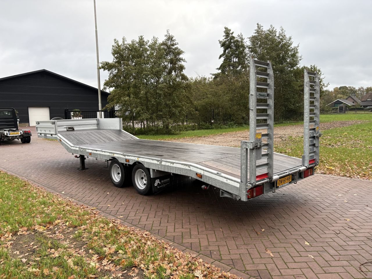 PKW-Anhänger tipa Sonstige be oplegger semi dieplader Veldhuizen 8 TON 2014, Gebrauchtmaschine u Putten (Slika 7)