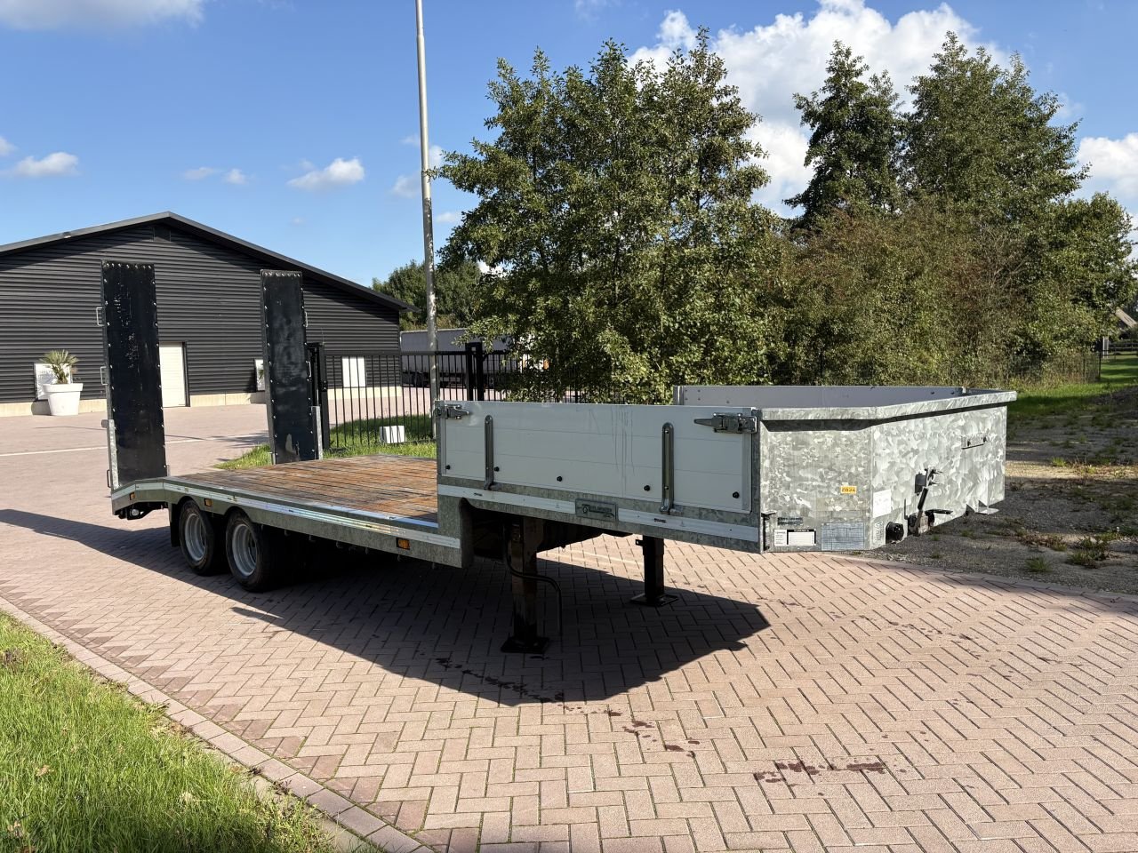 PKW-Anhänger typu Sonstige be oplegger semi dieplader Veldhuizen 9.7 TON (2019), Gebrauchtmaschine v Putten (Obrázek 4)