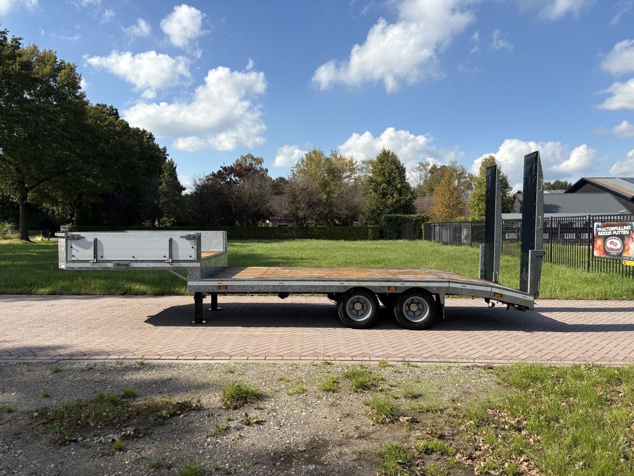 PKW-Anhänger typu Sonstige be oplegger semi dieplader Veldhuizen 9.7 TON (2019), Gebrauchtmaschine v Putten (Obrázek 2)