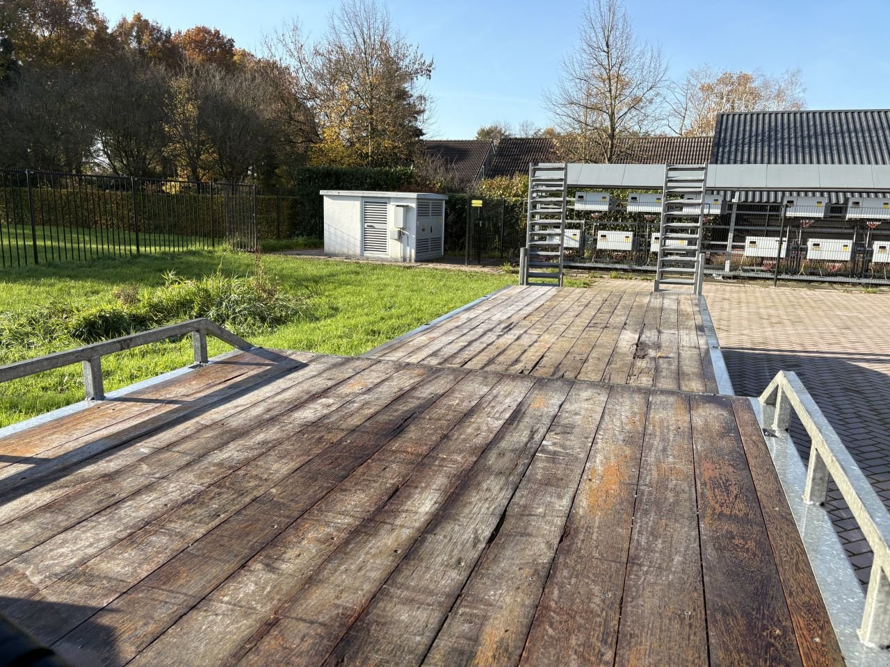 PKW-Anhänger Türe ait Sonstige be oplegger semi dieplader Veldhuizen 9.7 TON (2021, Gebrauchtmaschine içinde Putten (resim 8)