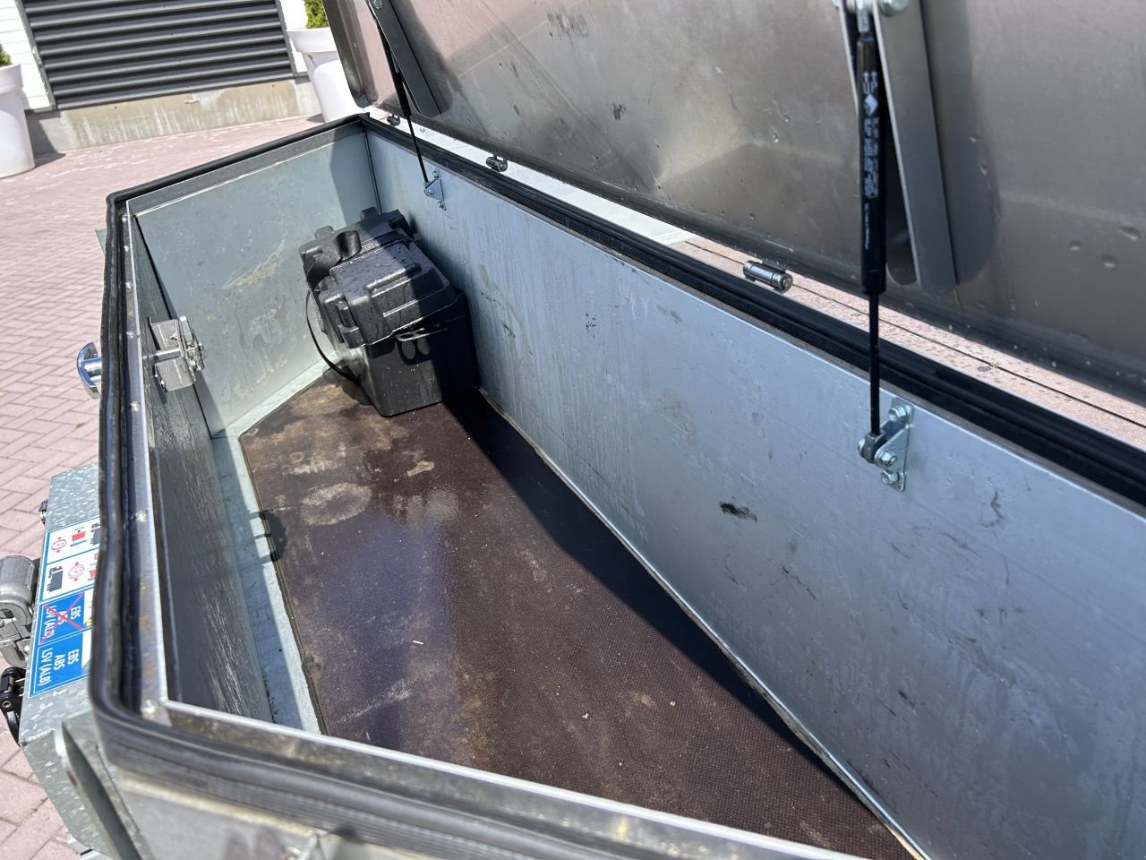 PKW-Anhänger of the type Sonstige Be oplegger Semi Dieplader VF oprij klep elektrische (2020), Gebrauchtmaschine in Putten (Picture 11)