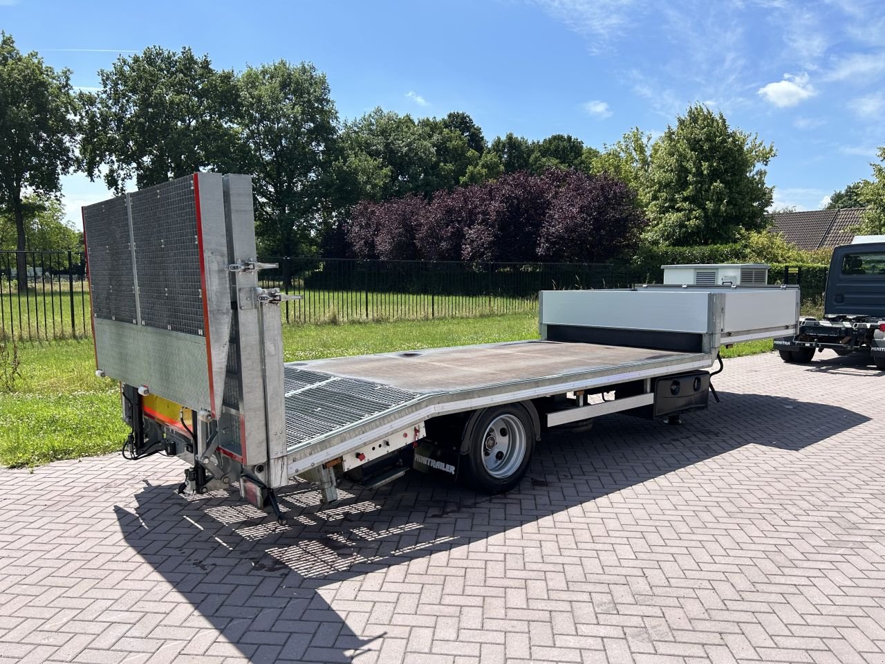 PKW-Anhänger of the type Sonstige Be oplegger Semi Dieplader VF oprij klep elektrische (2020), Gebrauchtmaschine in Putten (Picture 5)