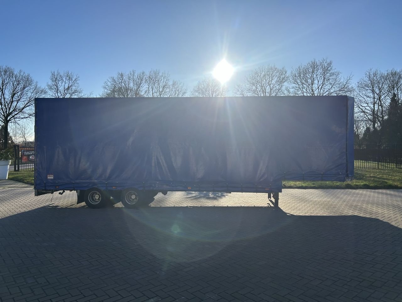 PKW-Anhänger typu Sonstige be oplegger semi gesloten be oplegger semi gesloten huif 9.8 ton VELDHUIZEN, Gebrauchtmaschine w Putten (Zdjęcie 3)