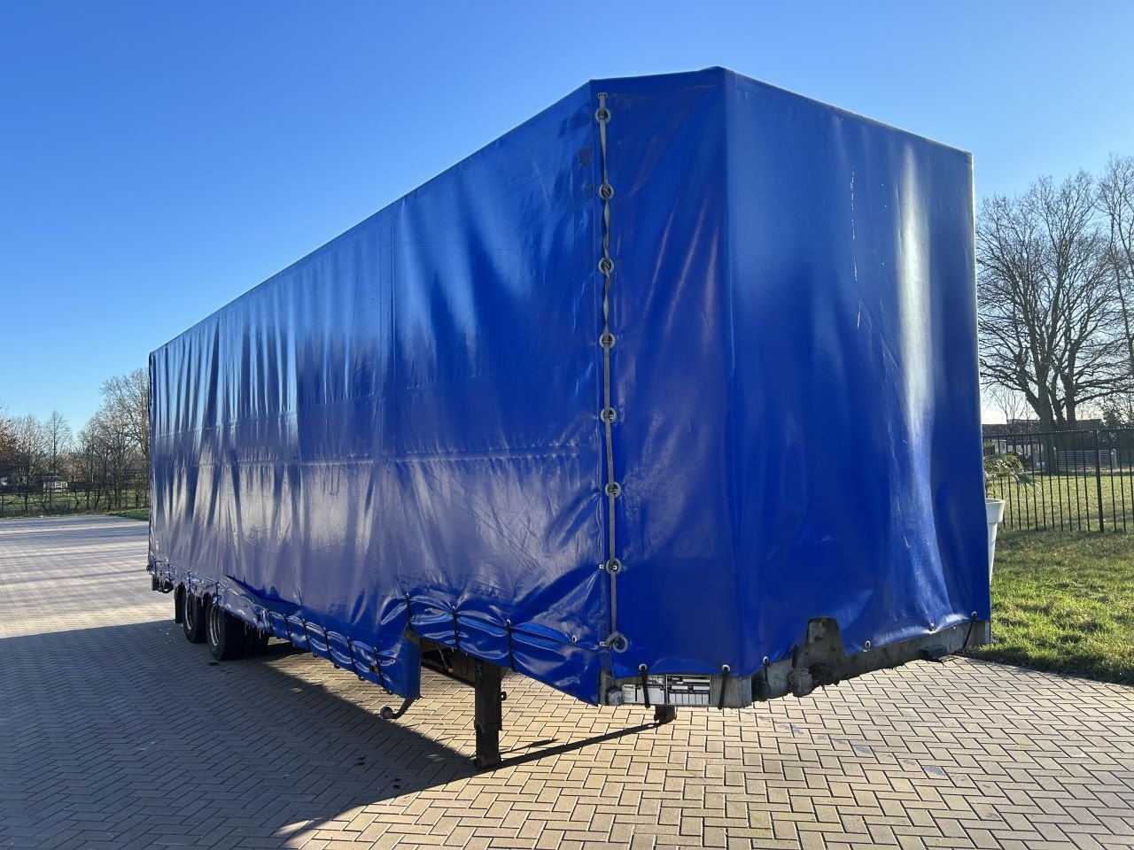 PKW-Anhänger des Typs Sonstige be oplegger semi gesloten be oplegger semi gesloten huif 9.8 ton VELDHUIZEN, Gebrauchtmaschine in Putten (Bild 7)