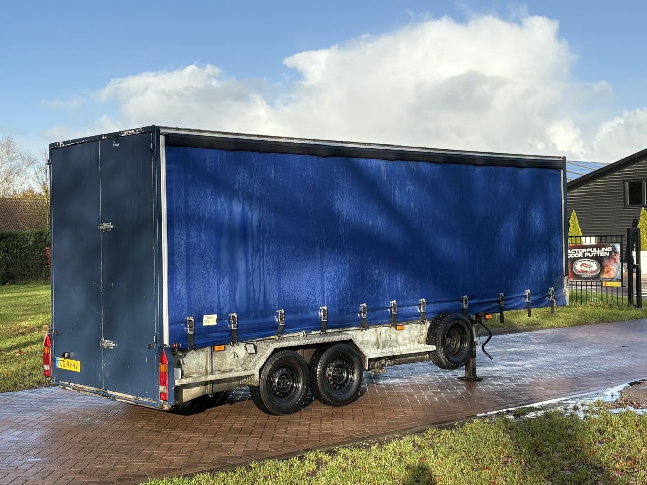 PKW-Anhänger des Typs Sonstige be oplegger veldhuizen 5.6 ton kuip met schuifzeilen, Gebrauchtmaschine in Putten (Bild 4)