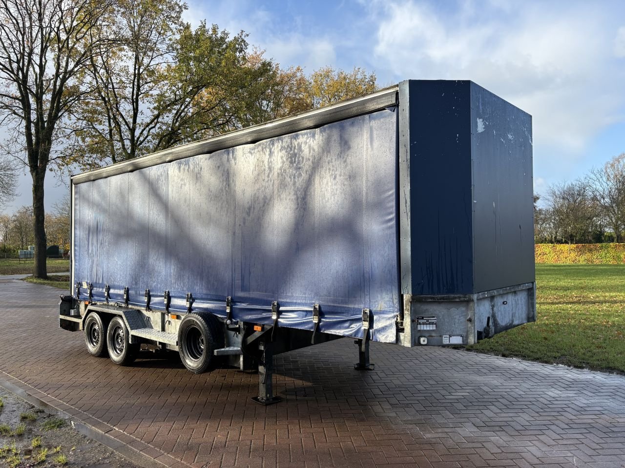 PKW-Anhänger des Typs Sonstige be oplegger veldhuizen 5.6 ton kuip met schuifzeilen, Gebrauchtmaschine in Putten (Bild 3)