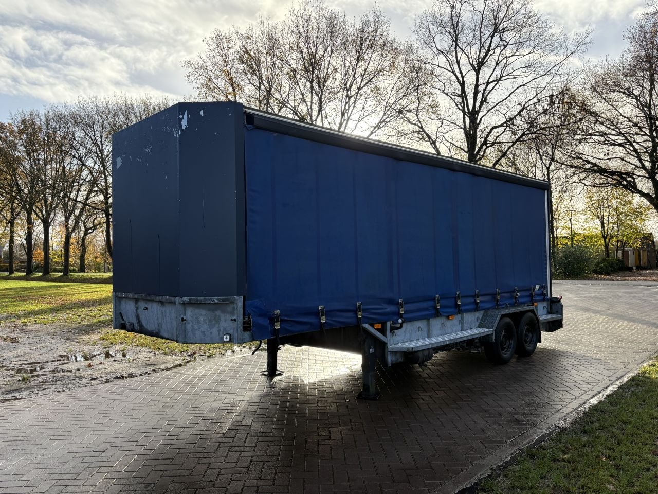 PKW-Anhänger des Typs Sonstige be oplegger veldhuizen 5.6 ton kuip met schuifzeilen, Gebrauchtmaschine in Putten (Bild 8)