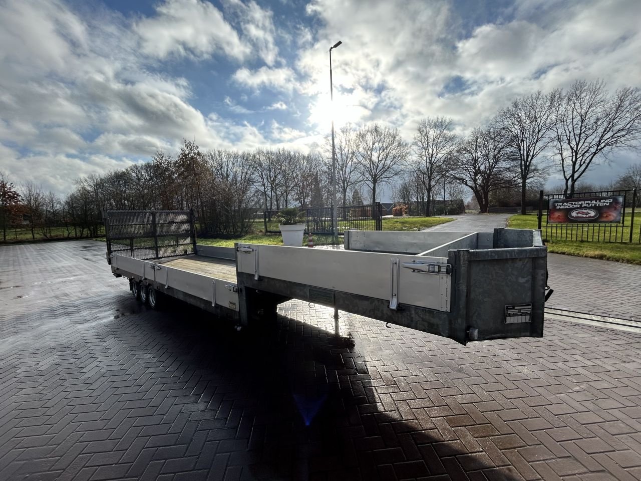 PKW-Anhänger des Typs Sonstige be oplegger Veldhuizen Baveco 6 ton rijplaten dubbele klep, Gebrauchtmaschine in Putten (Bild 8)