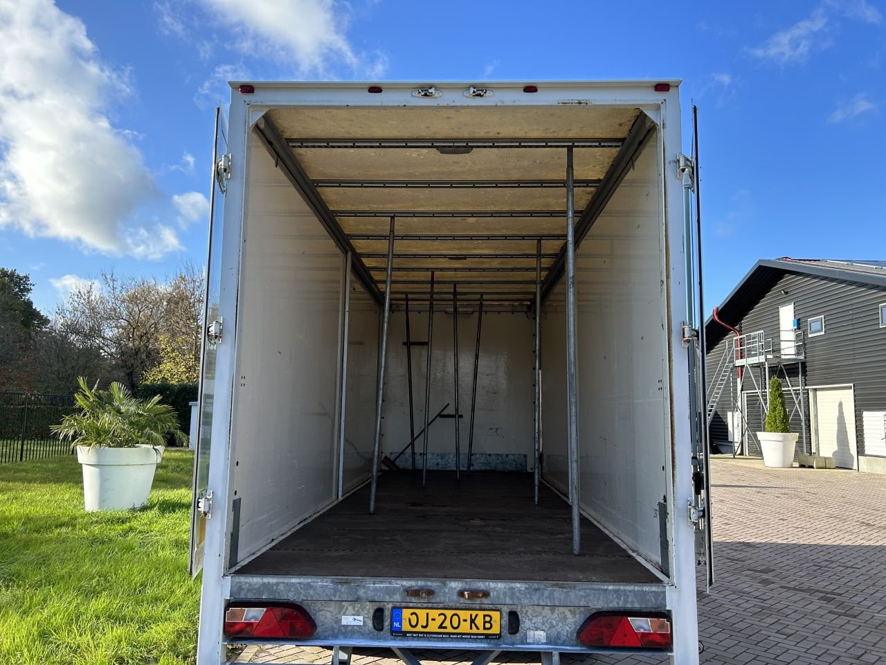 PKW-Anhänger Türe ait Sonstige be oplegger Veldhuizen be oplegger Veldhuizen 7.5 ton schuifdeuren, Gebrauchtmaschine içinde Putten (resim 11)