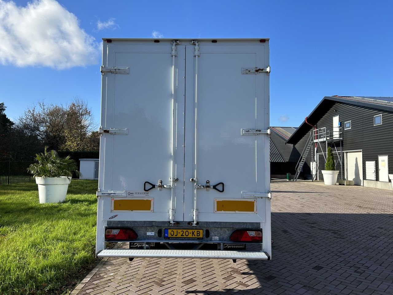 PKW-Anhänger Türe ait Sonstige be oplegger Veldhuizen be oplegger Veldhuizen 7.5 ton schuifdeuren, Gebrauchtmaschine içinde Putten (resim 10)