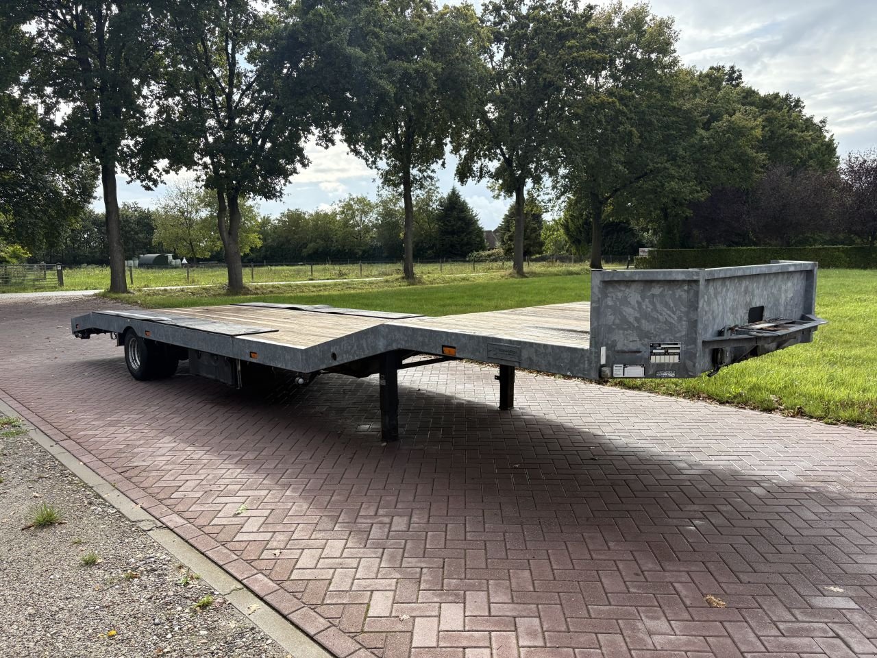 PKW-Anhänger typu Sonstige be oplegger Veldhuizen semi dieplader 5.5 TON BREED 2.50 CM, Gebrauchtmaschine v Putten (Obrázek 7)
