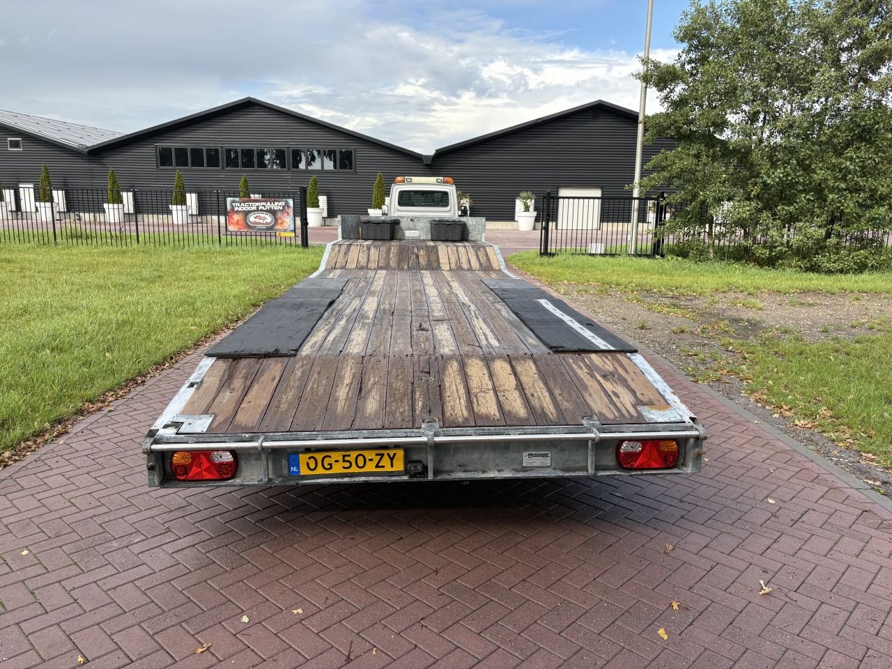 PKW-Anhänger typu Sonstige be oplegger Veldhuizen semi dieplader 5.5 TON BREED 2.50 CM, Gebrauchtmaschine v Putten (Obrázek 4)