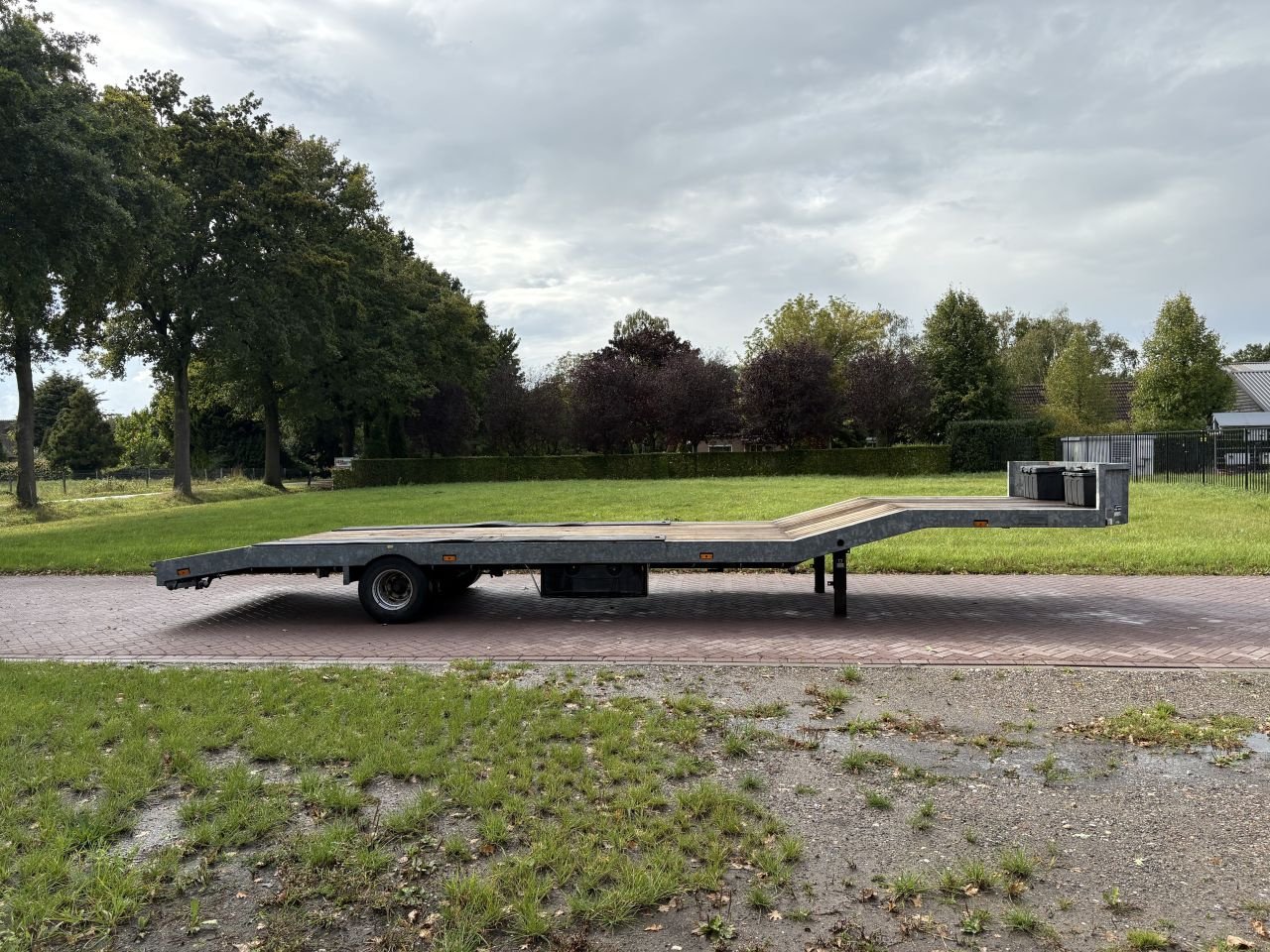 PKW-Anhänger typu Sonstige be oplegger Veldhuizen semi dieplader 5.5 TON BREED 2.50 CM, Gebrauchtmaschine v Putten (Obrázek 6)