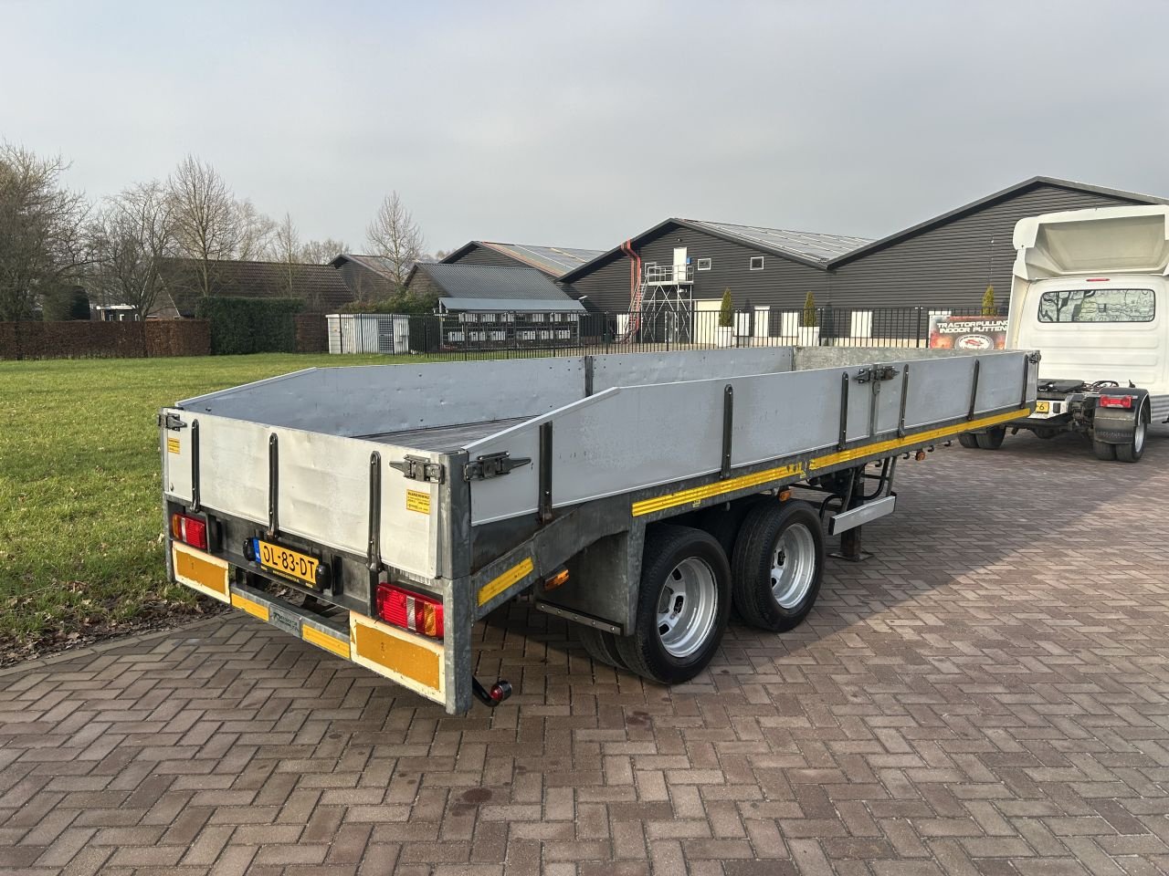 PKW-Anhänger Türe ait Sonstige be oplegger vlak 8 TON Veldhuizen, Gebrauchtmaschine içinde Putten (resim 6)