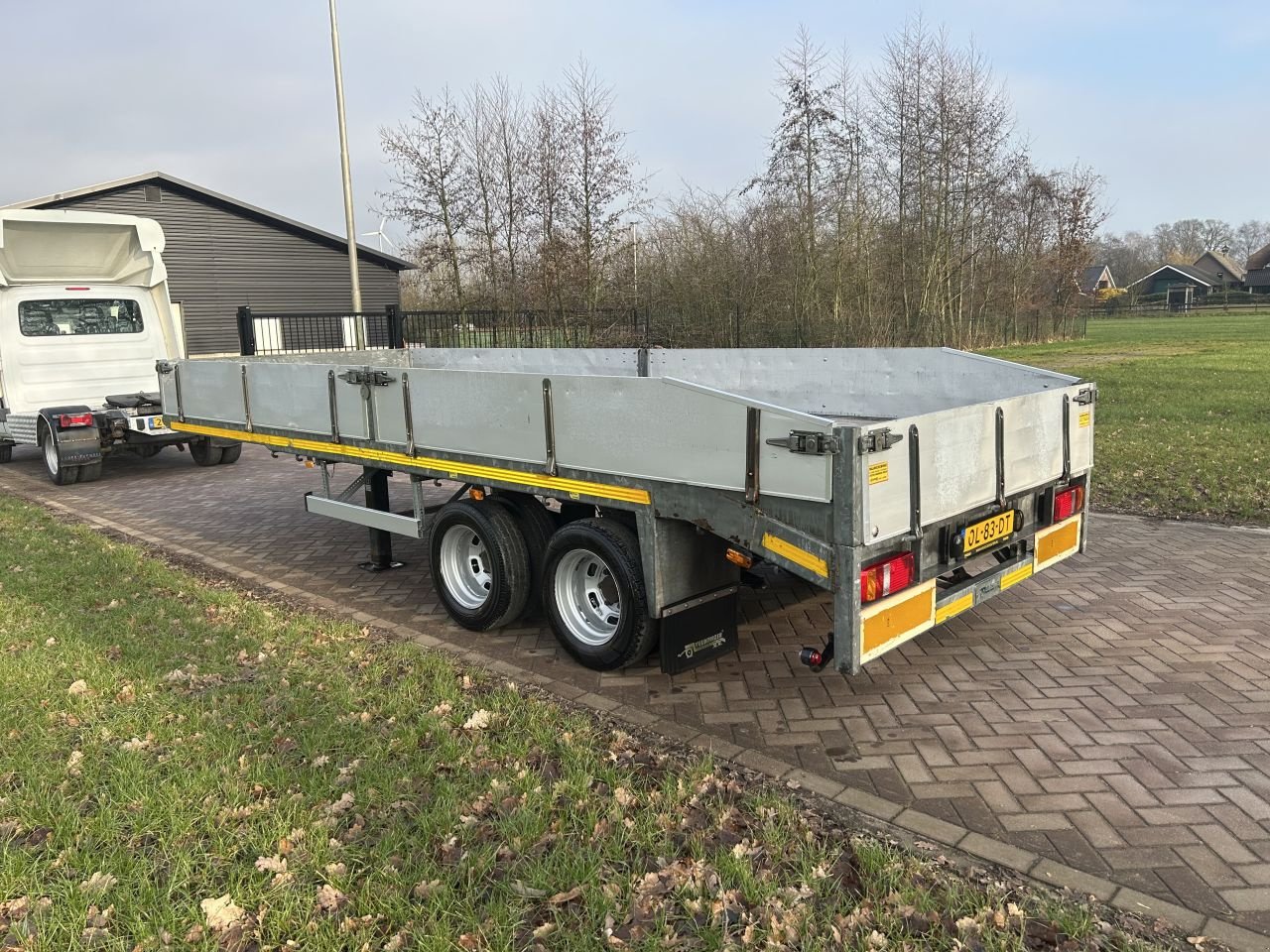 PKW-Anhänger Türe ait Sonstige be oplegger vlak 8 TON Veldhuizen, Gebrauchtmaschine içinde Putten (resim 3)