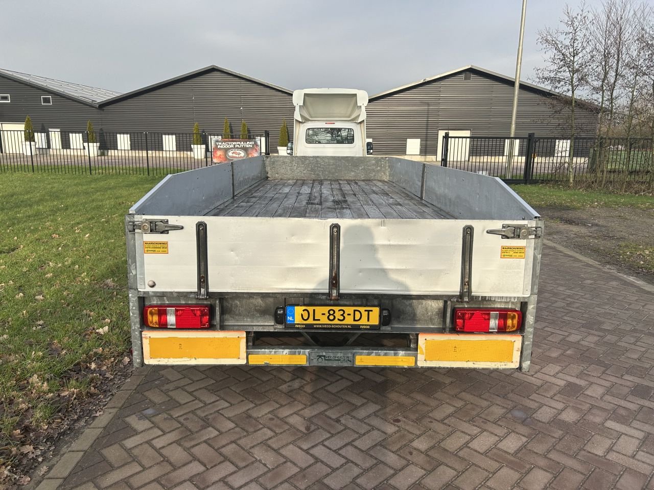 PKW-Anhänger Türe ait Sonstige be oplegger vlak 8 TON Veldhuizen, Gebrauchtmaschine içinde Putten (resim 4)