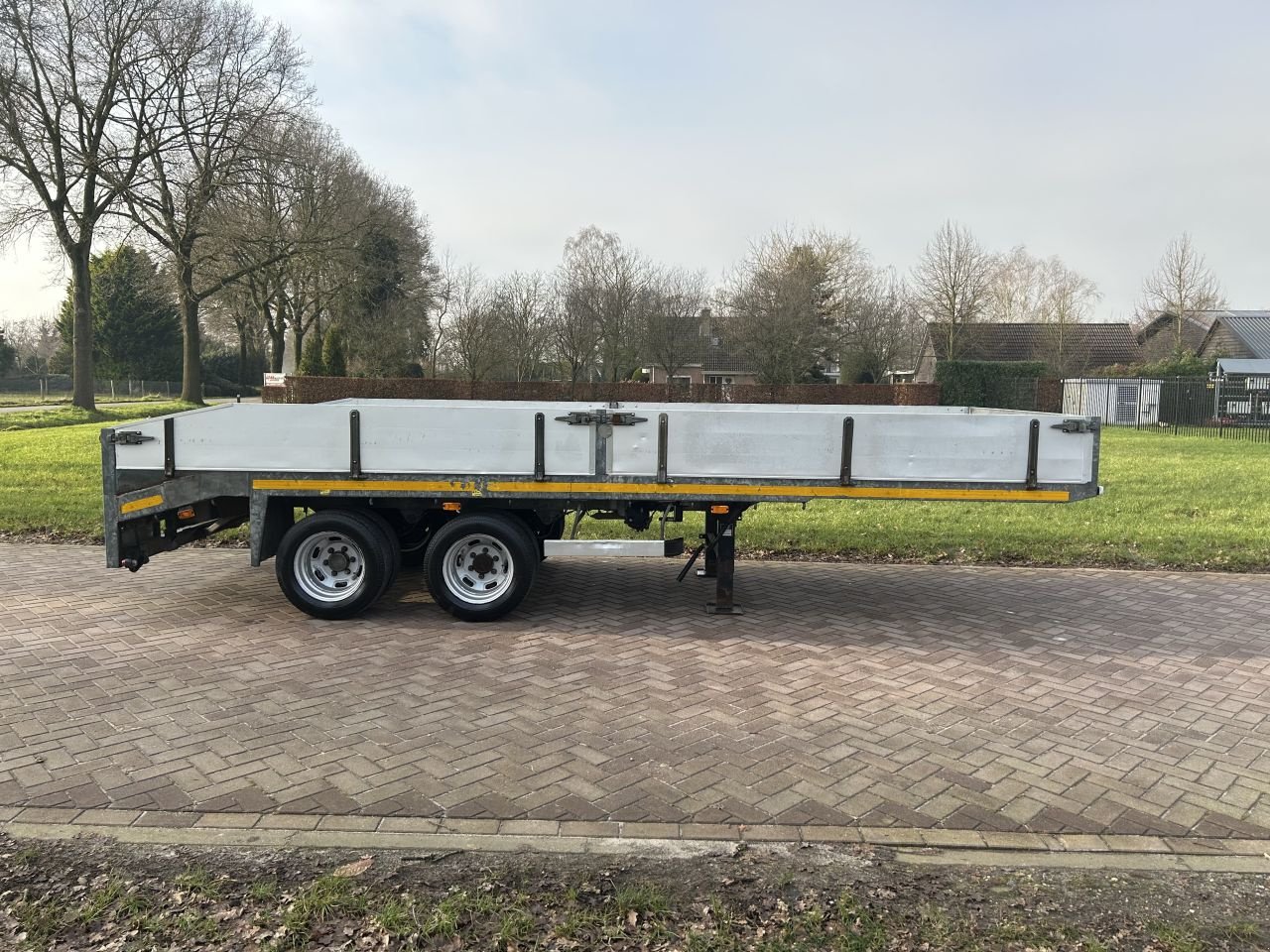 PKW-Anhänger Türe ait Sonstige be oplegger vlak 8 TON Veldhuizen, Gebrauchtmaschine içinde Putten (resim 7)