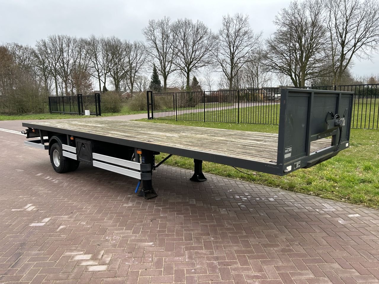 PKW-Anhänger Türe ait Sonstige be oplegger vlak BLOMENROEHR 4.7 ton, Gebrauchtmaschine içinde Putten (resim 7)