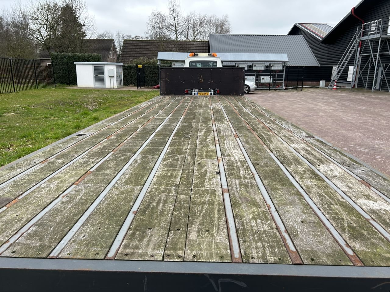 PKW-Anhänger Türe ait Sonstige be oplegger vlak BLOMENROEHR 4.7 ton, Gebrauchtmaschine içinde Putten (resim 5)