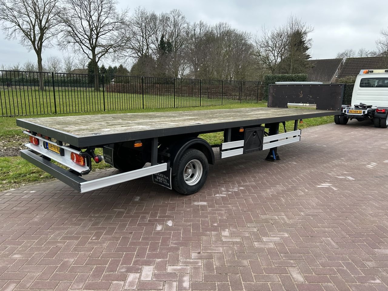 PKW-Anhänger Türe ait Sonstige be oplegger vlak BLOMENROEHR 4.7 ton, Gebrauchtmaschine içinde Putten (resim 4)